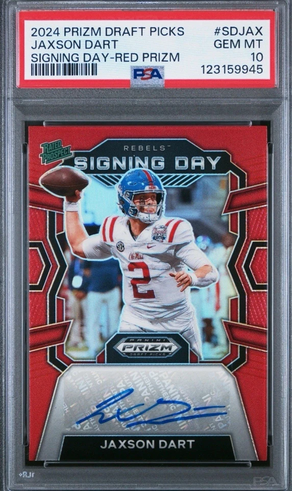 🏆 PACK SORPRESA LEER DESCRIPCIÓN - JAXSON DART FIRMA DAY AUTO PSA 10 🏆 Foto 1 de 1