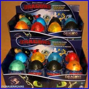DreamWorks uova di drago con drago peluche misterioso. Scegli il tuo preferito - Foto 1 di 19