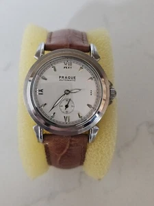 Reloj Pulsera Praga Automático 22 Joyas Hombre Exposición Trasero 49011 - Imagen 1 de 10