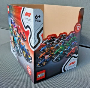 LEGO 71049 Formula 1 F1 Collectible Race Cars - SHOP RETAIL DISPLAY BOX ONLY - Picture 1 of 5