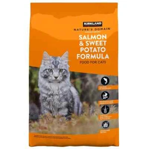 Kirkland Signature Nature's Domain Salmon And Sweet Potato Formula Cat Food 2 x - Picture 1 of 1