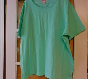 SILHOUETTE CLASSIC TEE TURCHESE BLU AQUA TAGLIE FORTI 2X PANTALONCINI SL. COTONE NUOVO - Foto 1 di 3