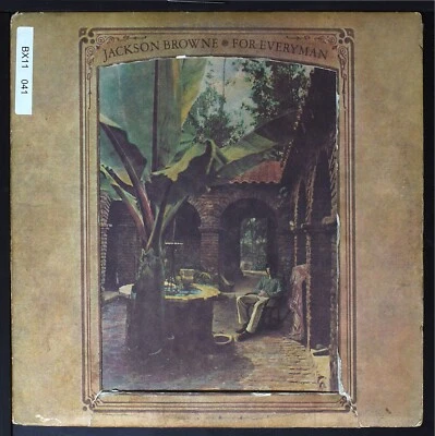 Jackson Browne - For Everyman - original LP record [BX11-041] USA - Image 1 of 4