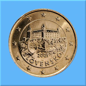 50 Euro - Cent Slowakei 2009 - Bild 1 von 1