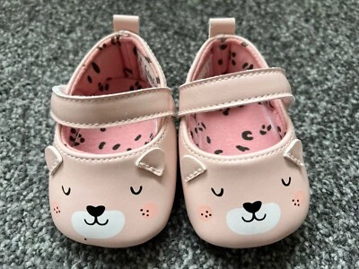 Zapatos de bebé gato rosa (0-3 meses) Foto 1 de 4