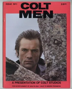 Colt Men #1 Colt Studios Jim French 1975 44pgs Gay Physique Magazine M29603 - Picture 1 of 3