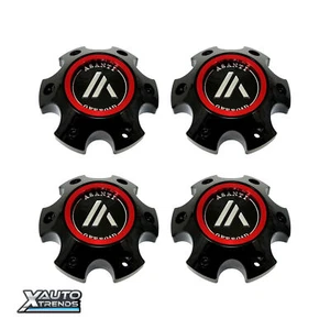 4 x Asanti Off-Road Wheel Center Cap 34mm High Gloss Black 130L1206GB-H34 - Picture 1 of 1