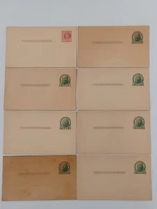 USPS Postal Card Benjamin x 1 Thomas Jefferson x 7 Postcard UNUSED Vintage - Picture 1 of 5