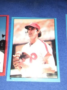 1982 Topps Stickers Steve Carlton HOF Philadelphia Phillies #75 Mint