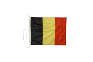 Belgien Bootsfahne Bootfahne Fahnen Flaggen fürs Boot 30x40cm - Picture 1 of 1