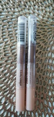 2 MAYBELLINE DREAM DREAM LUM TOUCH HIGHLIGHTING CONCEALER 70 SEALED Dark Profund - Image 1 of 2