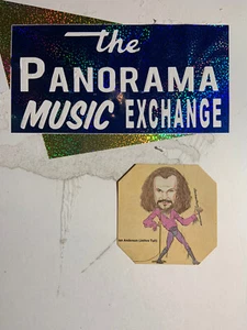 Ian Anderson (Jethro Full) 3,5”x3,5”in Original 1980’s Sticker - Bild 1 von 2