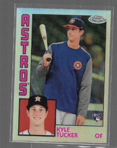 Kyle Tucker  1 card # 84tc-18 Topps Chrome  Astros Combined Shipping