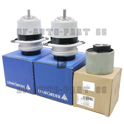 3X OEM Pair Engine Mounts & Transmission Mount For Audi Q7 VW Touareg 7L8199131A - Image 1 of 4