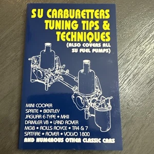 SU CARBURETTERS TUNING TIPS AND TECHNIQUES Brookland Books Softcover 1994 - Picture 1 of 2