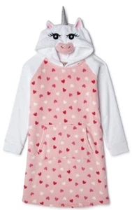 NWT unicorn Fur minx nightgown 14 16 hearts valentines christmas sweet n sassy - Picture 1 of 8
