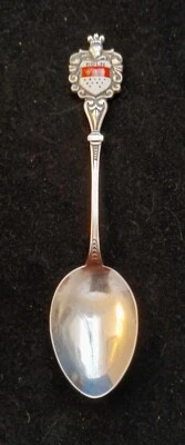 Köln is Cologne Germany 800 Silver Collector Demitasse Spoon 4.25"  12g - Image 1 of 4