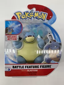 Figura característica de batalla de acción de lujo Pokemon Blastoise Jazwares *Caja dañada* - Imagen 1 de 4