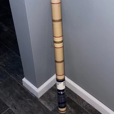 Vintage RALPH LAUREN Home Wallpaper 60.8 Sq Ft Stripe Plaid NEW LCW16020 - Image 1 of 2