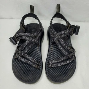 Chaco ZX1 Mädchen Größe 1 Sandalen EcoTread schwarz Wandern Reisen Freizeit verstellbar - Bild 1 von 10