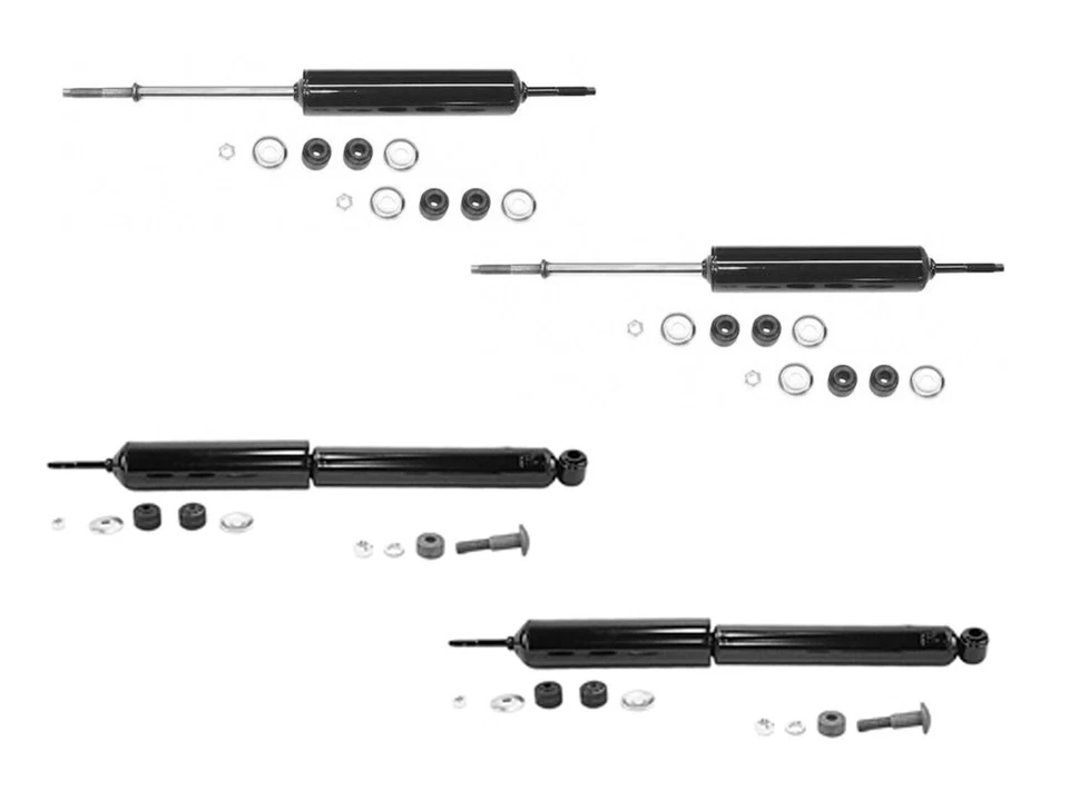 4 Amortiguadores delanteros y traseros Chevrolet 1949-1954 49 50 51 52 53 54 Amortiguadores Foto 1 de 1