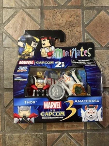 Marvel vs Capcom Minimates THOR & AMATERASU TRU Wave 3 MVC - Imagen 1 de 1