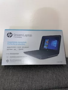 new* HP 11-ah117wm Stream 11.6" Celeron N4000 4 GB RAM 32 GB eMMC - Black - Picture 1 of 4