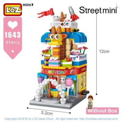Street View Toy Shop LOZ Diamond Building Blocks iBlock Fun 1643 - Image 1 of 3