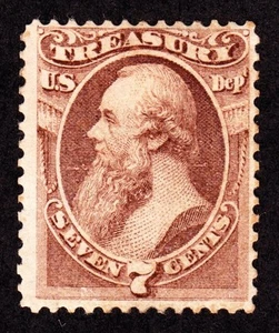 US O76 7c Treasury Department Official Mint F-VF OG H SCV $250 - Picture 1 of 2