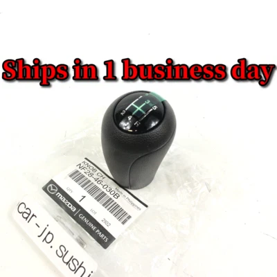 MAZDA GENUINE MX-5 MX-6 MIATA 626 5-Speed Shift Knob Lever Black NF28-46-030B - Image 1 of 4