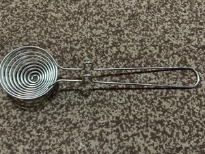Pampered Chef Egg Separator Silver Stainless Steel 9.5 in Retired #1187 Used - Picture 1 of 2