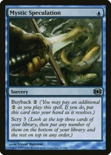 Mystic Speculation Future Sight PLD Blue Uncommon MAGIC MTG CARD ABUGames