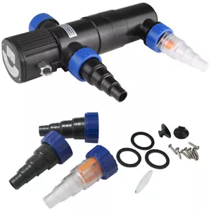 GARDEBRUK® Teichklärer UVC Gerät Wasserklärer Lichtfilter 11 Watt Vorklärgerät - Bild 1 von 6