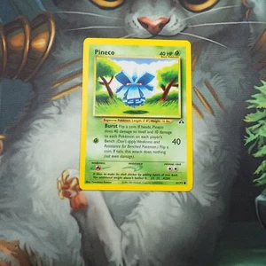 Pineco 61/75 Pokemon Neo Discovery Played Single Card TCG WOTC - Picture 1 of 10