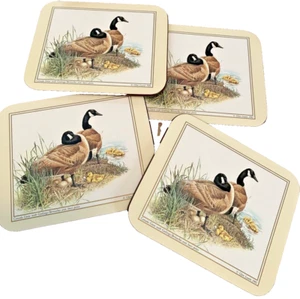Juego de 4 posavasos de corcho para bebidas JASON Canada Geese Coasters de colección en caja original - Imagen 1 de 4