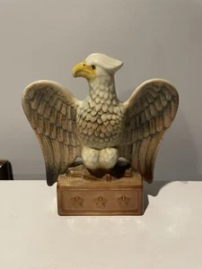 De colección Cerámica Águila Americana Moneda Banco Estatua Emigrante Industrial Caja de Ahorros - Imagen 1 de 3