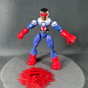 Marvel Bend And Flex Avengers Captain America Bendable Figure Hasbro - Picture 1 of 19