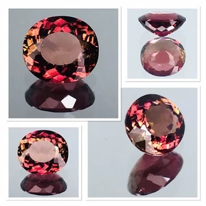 Bi-colour Tourmaline Untreated Gemstone 1.29 Carat LC Hand Faceted Natural Congo - Picture 1 of 15
