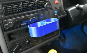 For VW Transporter T4 Double Dash Mounted Cupholder Insert Drinks Holder Custom - Picture 1 of 6