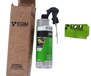 EQM ECO-219 Nettoyant pour écran pc tablette ordi + Chiffon Microfibre 500 ML - Photo 1/4