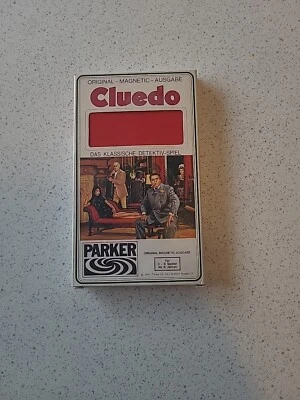 PARKER Cluedo ORIGINAL-MAGNETIC-AUSGABE  [ RARITÄT ] in OVP - Bild 1 von 3