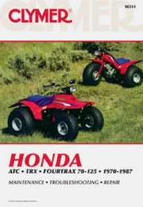 Cylmer Repair Service Shop Manual Honda ATC, TRX, and Fourtrax 70-125, 1970-1987 - Foto 1 di 1