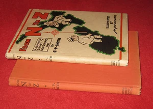 De la N a la Z por C.V. Smith Humorous Survey Of New Zealand 1st Edn 1947 Minhinnick - Imagen 1 de 1