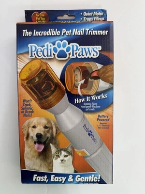 Pedi Paws Pet Nail Trimming Grooming Trim Tool For Dogs And Cats Nails Claws - Image 1 of 4