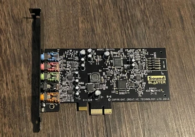 Creative Sound Blaster Audigy FX SB1570 PCIe 5.1 Sound Card SBX Pro Studio - Image 1 of 2