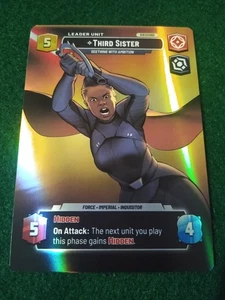 STAR WARS UNLIMITED LEGENDS OF THE FORCE SHOWCASE #1014 THIRD SISTER - Picture 1 of 2