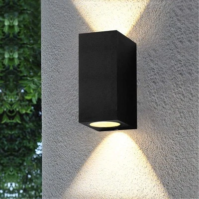 1er Set LED Außen Wand Leuchten Fassaden Up & Down Lampen Haus Tür Alu Hrjdfrhgk - Bild 1 von 4