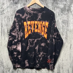 Drake Revenge Sommer Sixteen Langarm schwarz Rap T-Shirt Größe Large Batik - Bild 1 von 6