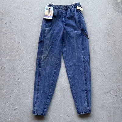 Deadstock 80s Dockers Jeans Men's 30x34 Pleated Denim Levi’s Baggy Acid Vintage - Image 1 of 4