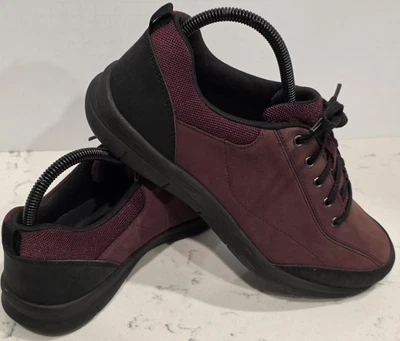 SIZE 9-EASY SPIRIT 360 Womens Walking Shoes In Gorgeous Burgandy Color #16410716 - Image 1 of 4
